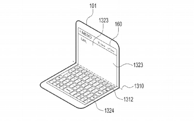 Samsung запатентовала смартфон, который сможет складываться в любую сторону