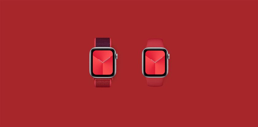 Apple представит в 2020 году смарт-часы Apple Watch PRODUCT (RED)