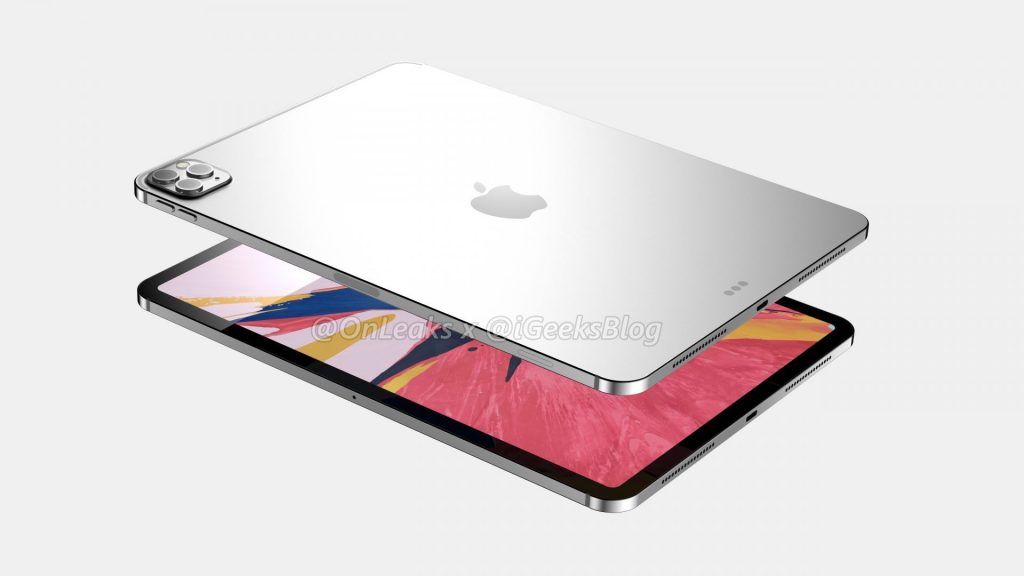 iPad Pro 2020 года показали на качественных рендерах
