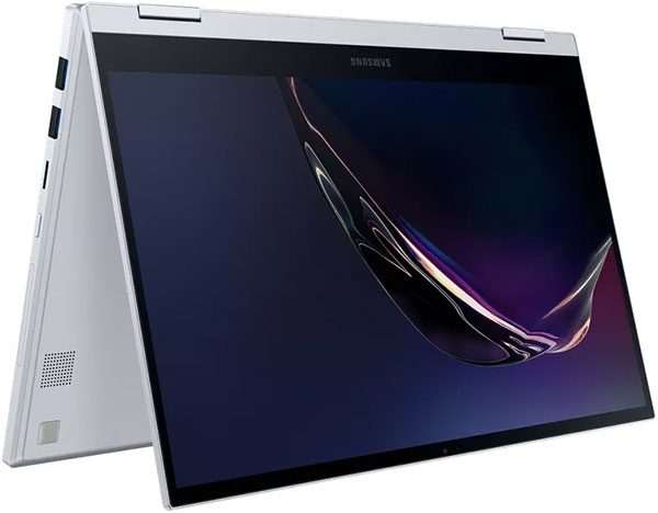 Компания Samsung Electronics показала новый металлический ноутбук-перевертыш