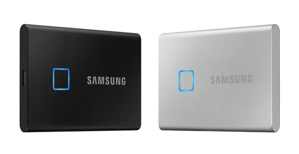 Samsung показала SSD накопитель со сканером отпечатков пальцев