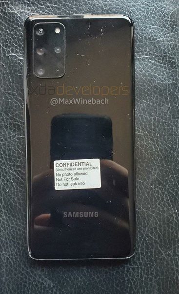 Новые фотографии Samsung Galaxy S20+ 5G обнародованы в Сети