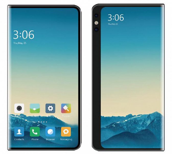 Xiaomi запатентовала два складных смартфона с гибким экраном