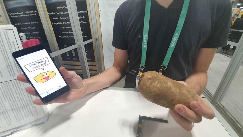 Французы привезли на CES 2020 устройство для общения с картошкой