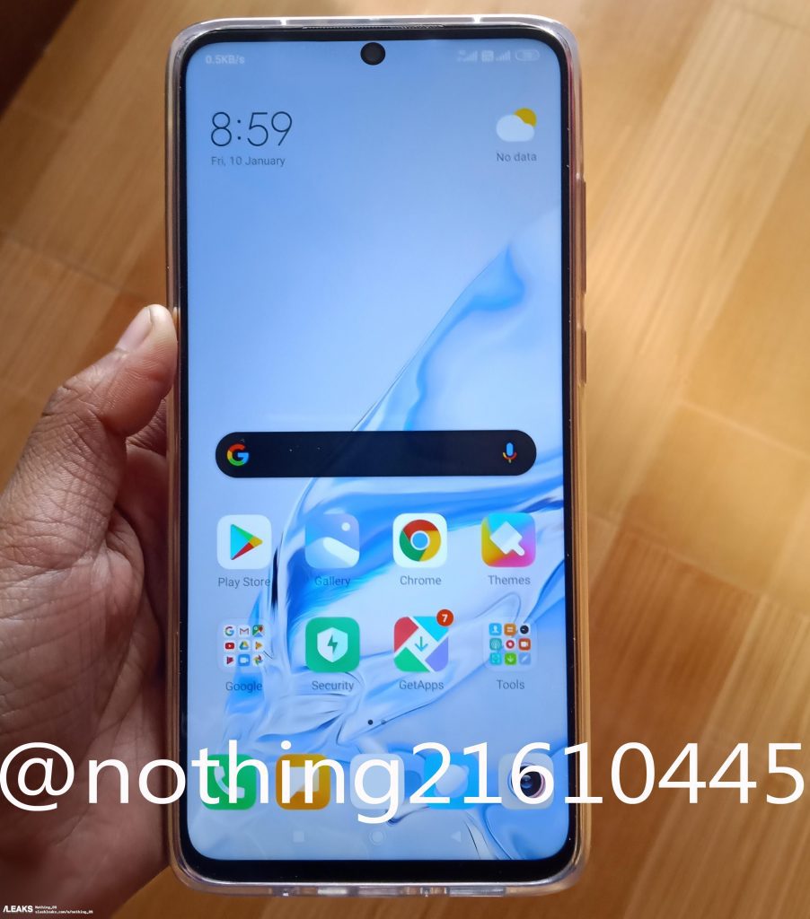 Опубликовано качественное фото смартфона Redmi Note 9