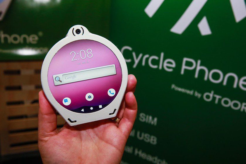 На выставке CES 2020 представили прототип круглого смартфона